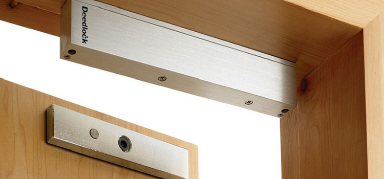 Magnetic lock installation Mountain House